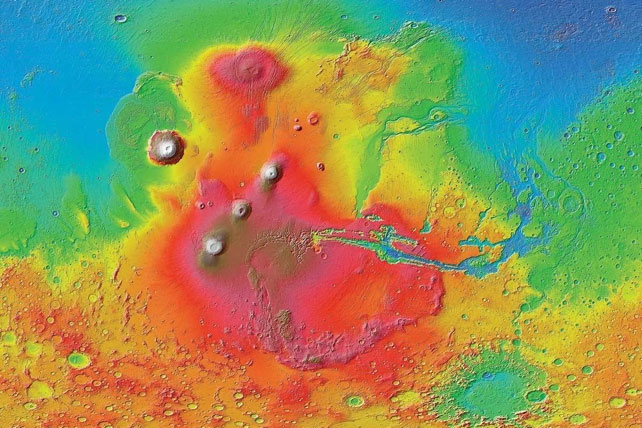Picture 2 of Shocking discovery of hidden structures beneath the surface of Mars