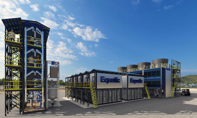 Picture 1 of Singapore plans to build the world's largest ocean CO2 removal plant