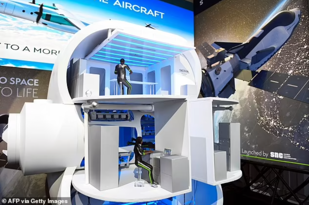 Picture 4 of 'Six-seat taxi' flying into space was introduced at CES 2022