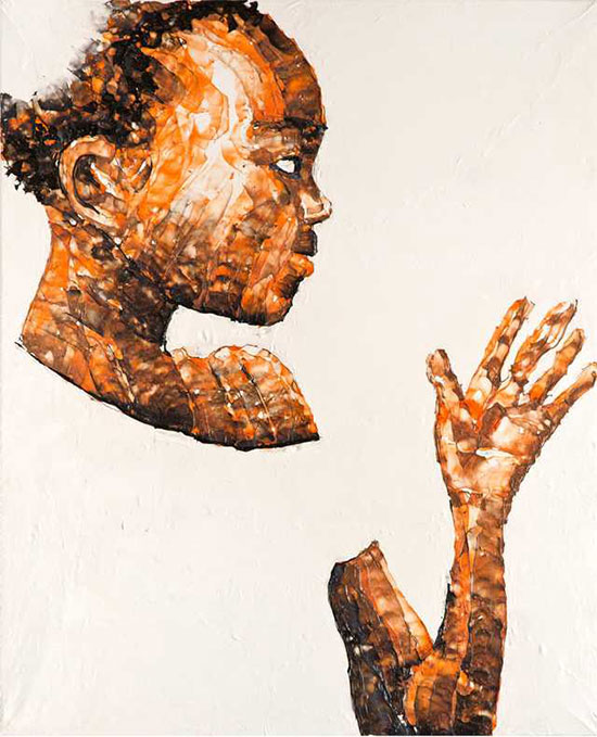 South African artist paints pictures from plastic waste, the results are incredible works Picture 4