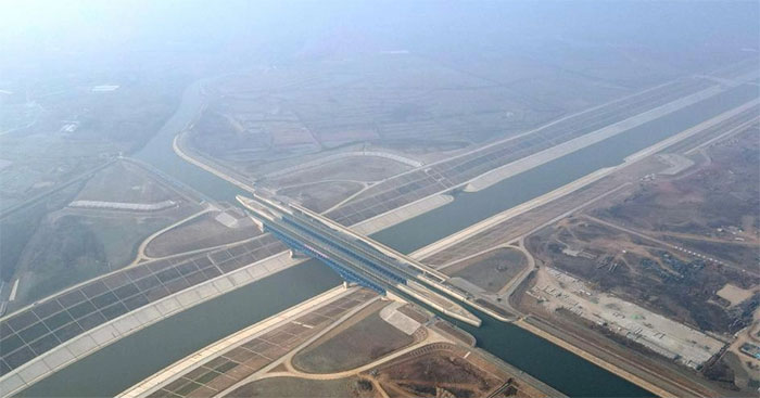 Picture 2 of South-North Water Diversion Project: Chinese super project costs tens of billions of dollars, 'artificial river' has 1-02 on Earth
