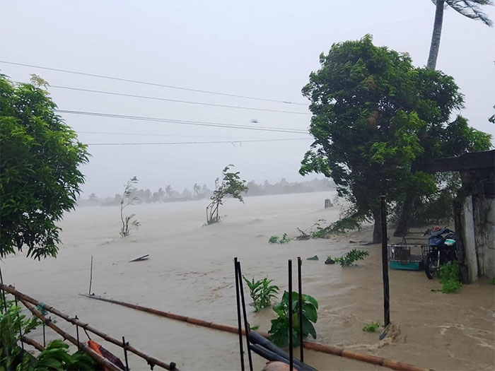 Picture 2 of Storm Trami will reach its maximum intensity when it approaches the Paracel Islands.