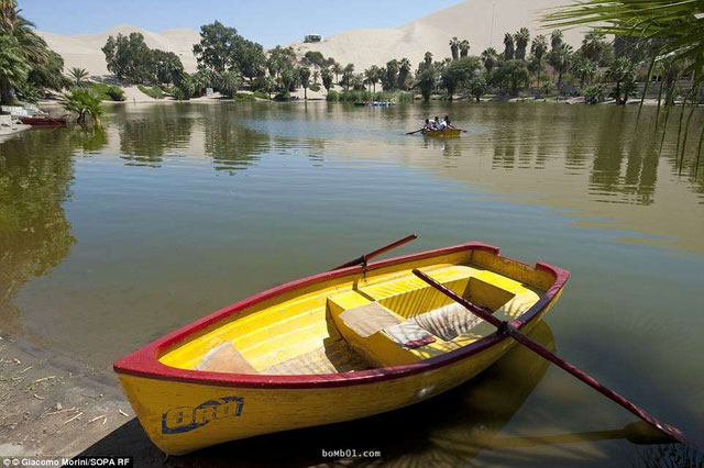 Picture 6 of Strange oasis in the heart of the desert: It doesn't rain all year round, but the temperature is only 25-30 degrees Celsius, there is a 'panacea' lake