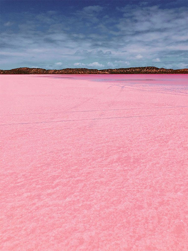 Picture 12 of Strange pink, red, orange lake by the hour