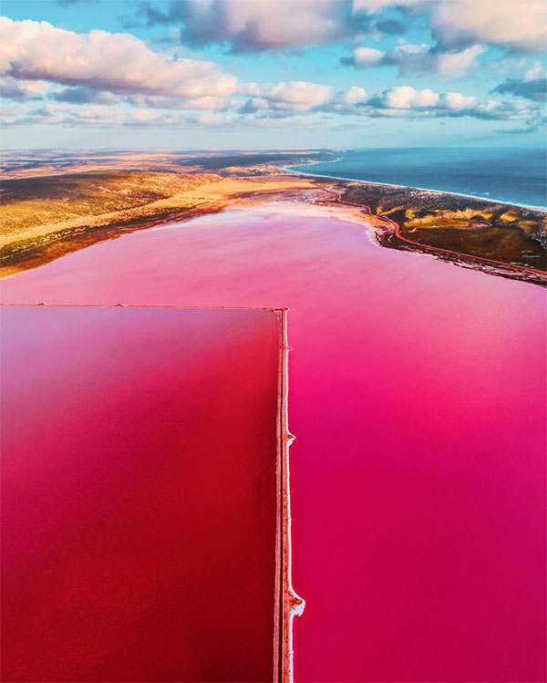 Picture 8 of Strange pink, red, orange lake by the hour
