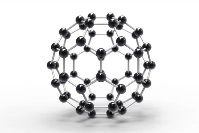 Picture 2 of Successfully made super-hard diamond glass by compressing a 'carbon soccer ball'