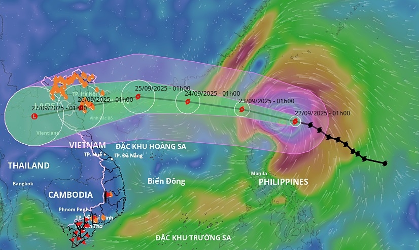 Picture 2 of Super typhoon Ragasa to enter South China Sea on Monday with winds of 220 km/h