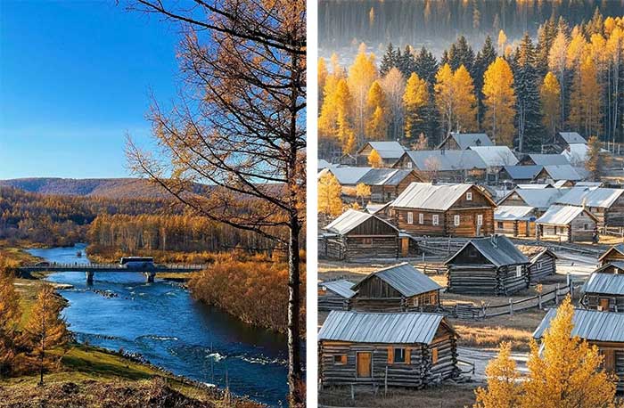 Surreal Autumn Beauty on the Great Xing'an Mountains Picture 11