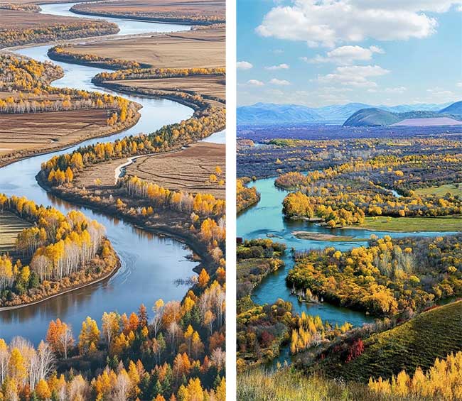 Surreal Autumn Beauty on the Great Xing'an Mountains Picture 5