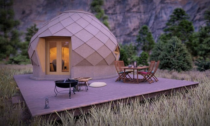 Picture 1 of Sustainable home design for up to 500 years from environmentally friendly materials