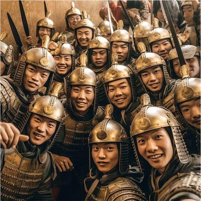 Picture 10 of Terracotta army, China's Bat Ky army 'resurrected' under the hands of AI