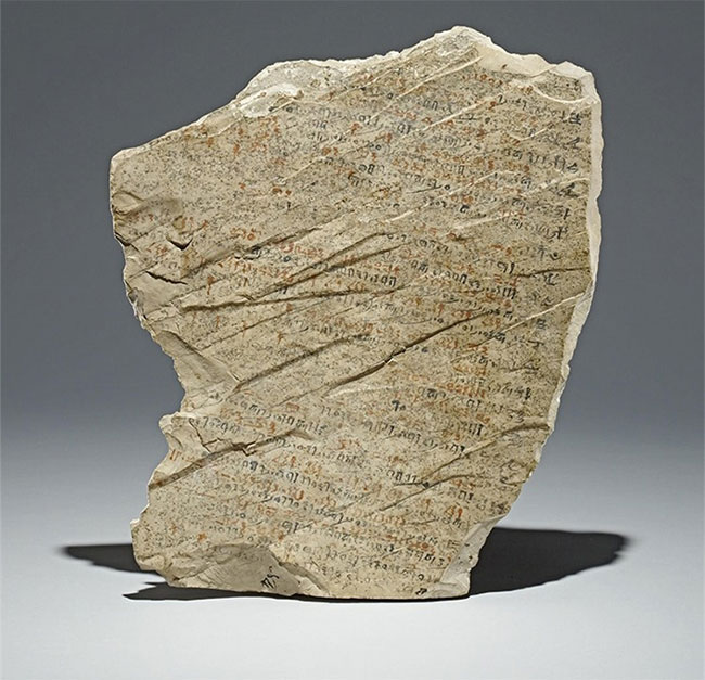Picture 1 of The ancient Egyptians, like us, had to ask permission from their superiors to leave work, all familiar reasons