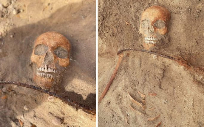 Picture 1 of The ancient female vampire's grave is still 'sealed'