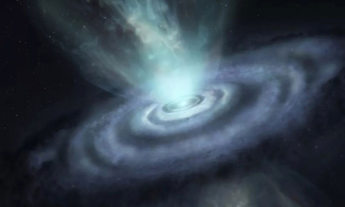 The dying star unleashes mysterious circles Picture 1