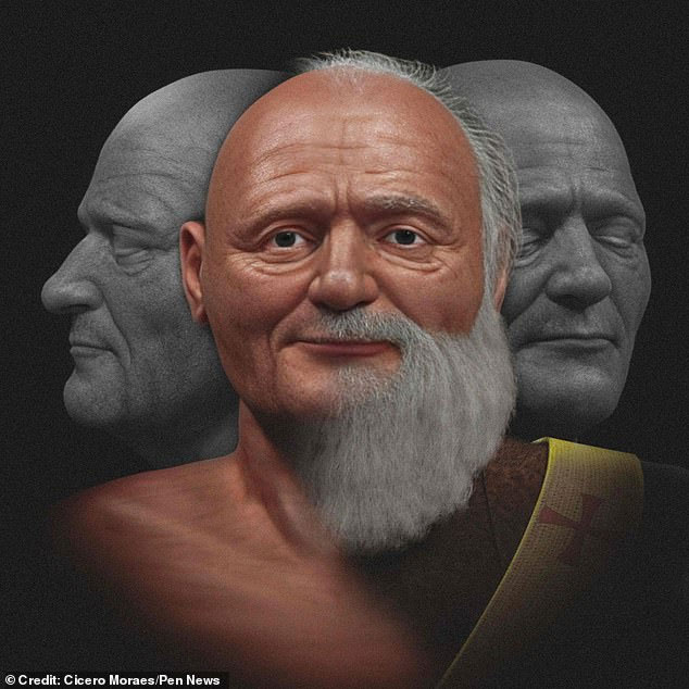 Picture 1 of The face that inspired Santa Claus revealed for the first time
