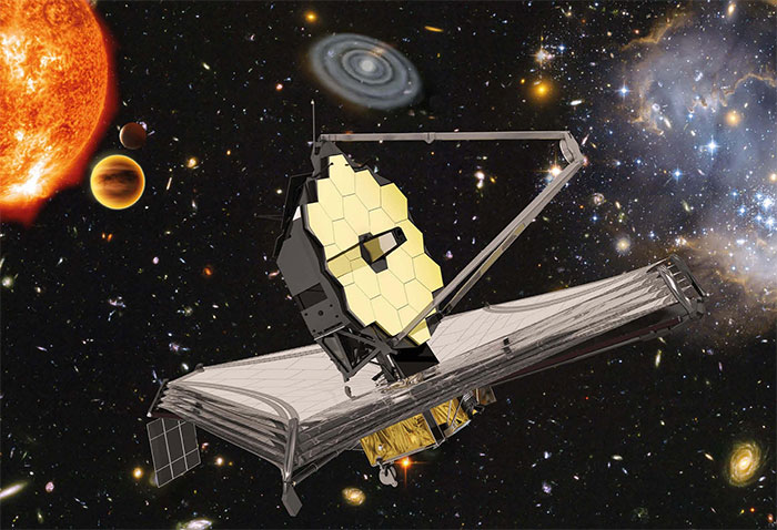 Picture 1 of The James Webb space telescope has reached its destination after nearly a month of launching into space