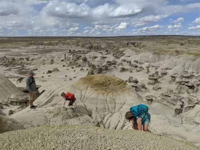The land of surreal giant 'stone mushrooms' like on another planet Picture 10