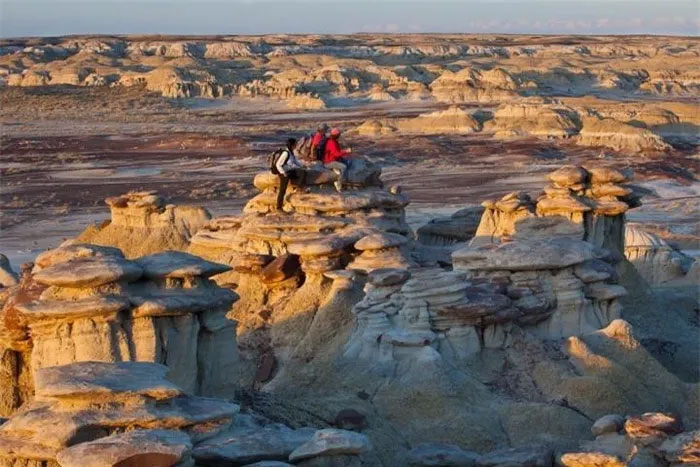 The land of surreal giant 'stone mushrooms' like on another planet Picture 11