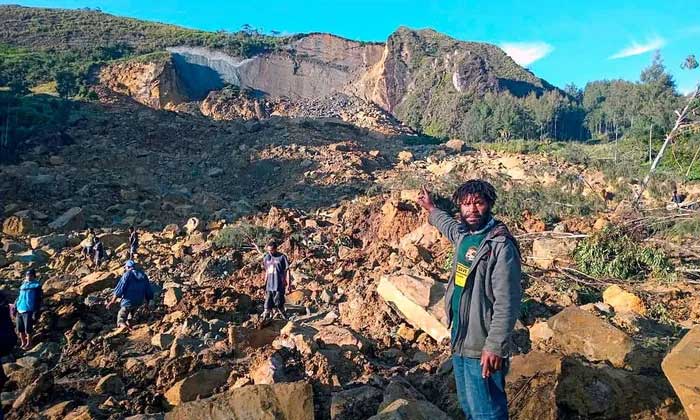 The landslide disaster in Papua New Guinea killed more than 300 people Picture 1
