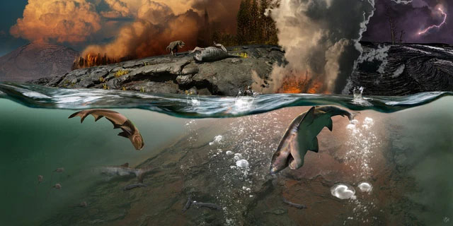 Picture 2 of The most severe period of extinction is also the time when the Earth is 'strongest'