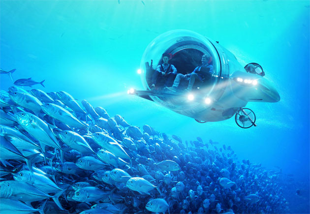 Picture 1 of The Netherlands launches an electric 'super submersible' that runs faster than dolphins