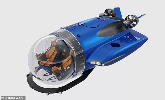 Picture 2 of The Netherlands launches an electric 'super submersible' that runs faster than dolphins