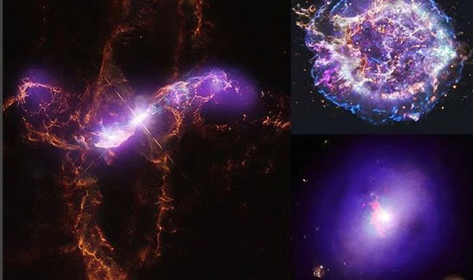 Picture 1 of The observatory captured the 'purple death god' that the human eye could not see