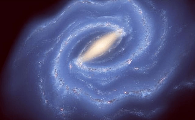 The outer reaches of the Milky Way galaxy have been shaken by an unknown force, causing strange tremors. Picture 2