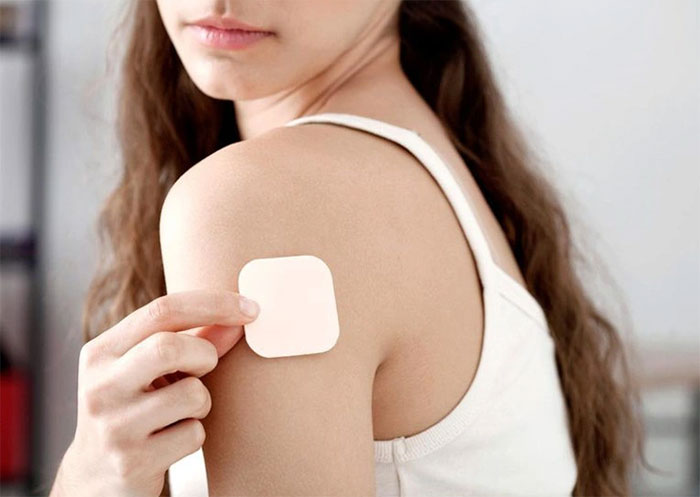 Picture 1 of The patch kills cancer cells and reduces recurrence