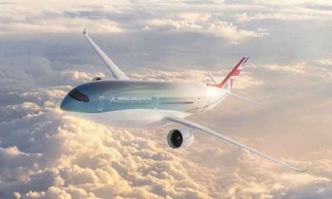 Picture 1 of The plane flew nearly 10,000km without refueling