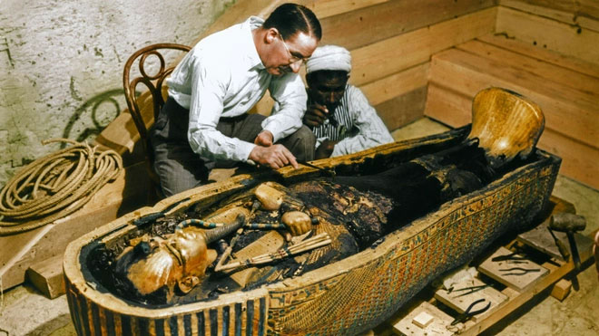 Picture 1 of The scholar who discovered the tomb of Tutankhamun was the thief of the antiquities