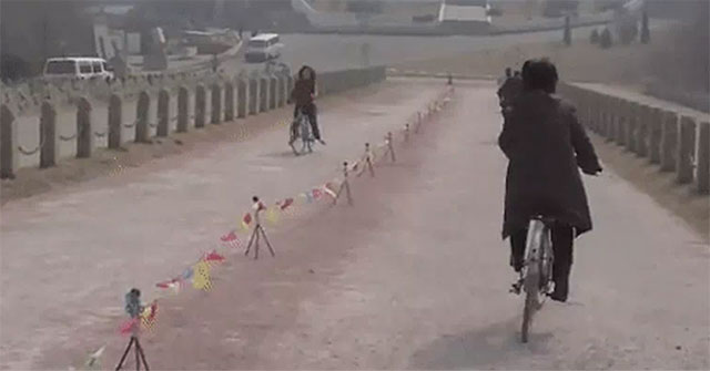 The 'spooky' slope makes the laws of physics completely overturned Picture 2