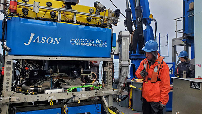 Picture 2 of The story of the crab and the seismometer on the ocean floor