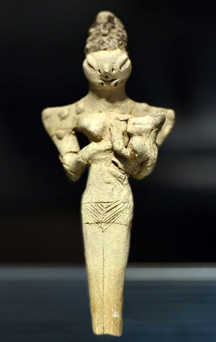 Picture 2 of The thousand-year mystery of a lizard-man statue with a 'deformed' face