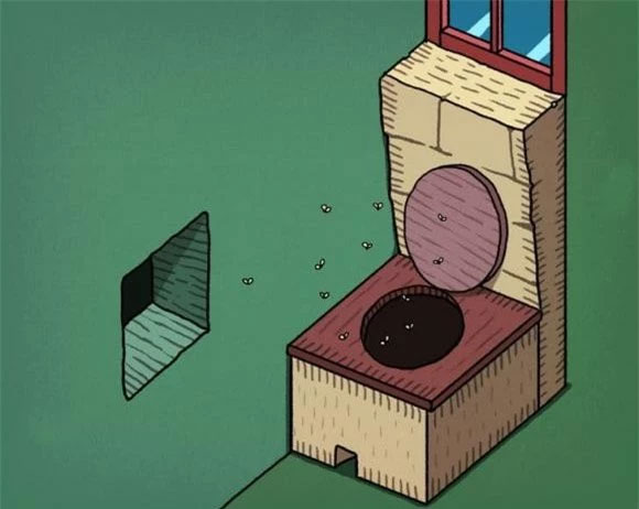 Picture 10 of The truth about the rather 'creepy' way of bathing and going to the toilet of ancient people