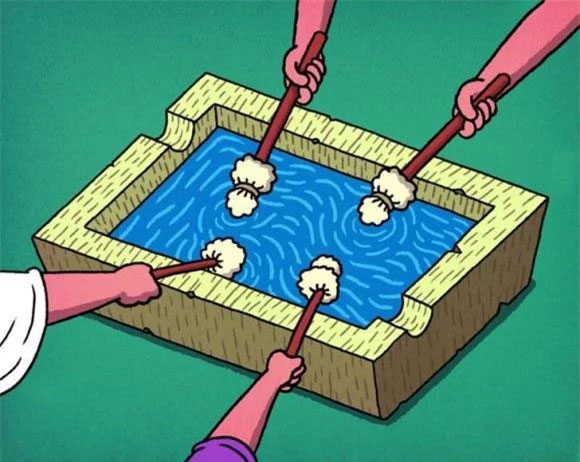 Picture 4 of The truth about the rather 'creepy' way of bathing and going to the toilet of ancient people