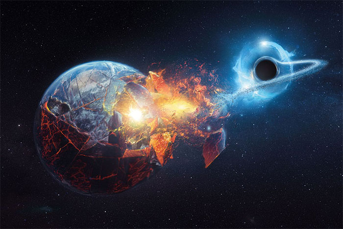 Picture 1 of The truth about the terrible object that can 'blow away' the Earth