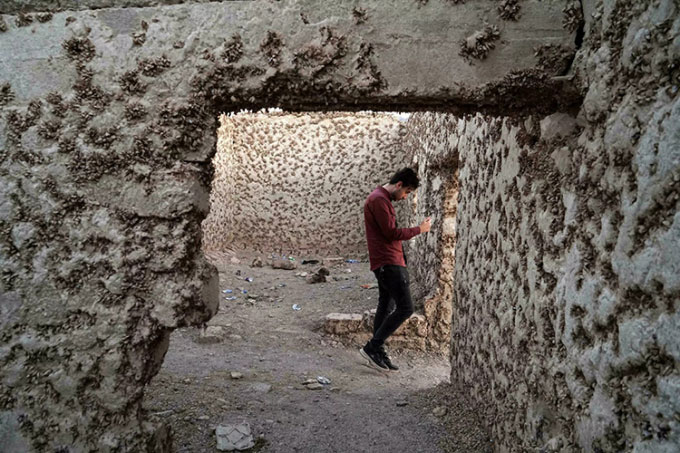 The village that was submerged for 36 years was discovered due to drought Picture 2