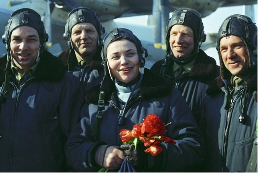 Picture 4 of The woman who holds more than 100 world records in aviation