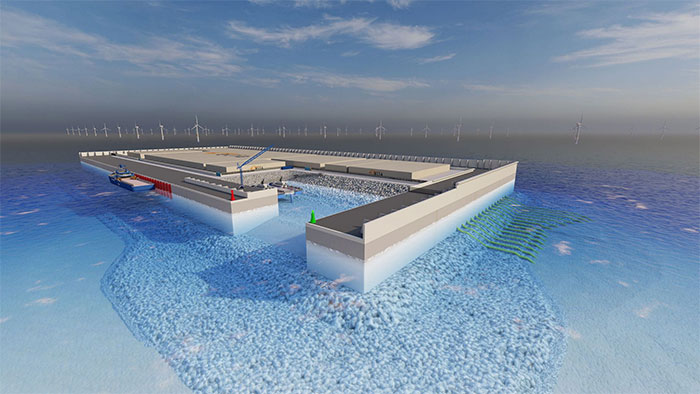 Picture 2 of The world's first artificial energy island