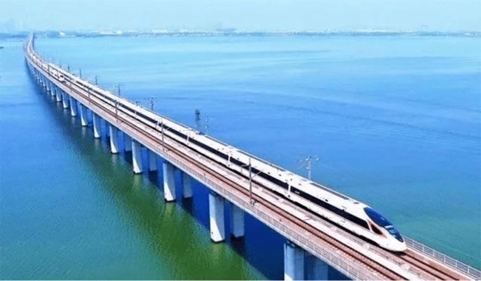 Picture 4 of The world's longest bridge in China: More than a hundred kilometers long, costing hundreds of trillions!