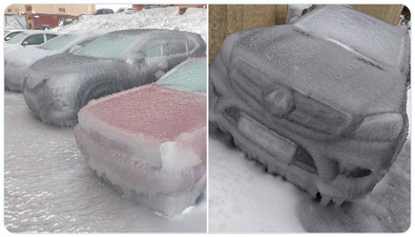 Picture 10 of These images depict the harshness of the Russian winter, yet they are incredibly beautiful.