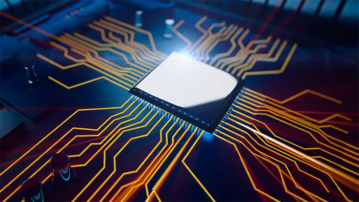 Picture 2 of This chip is less than 1 square centimeter processing 2 billion images per second