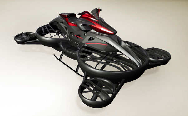 Picture 1 of This is a 'flying car' from Japan, flight time 40 minutes, maximum speed 100km/h, price 680,000 USD