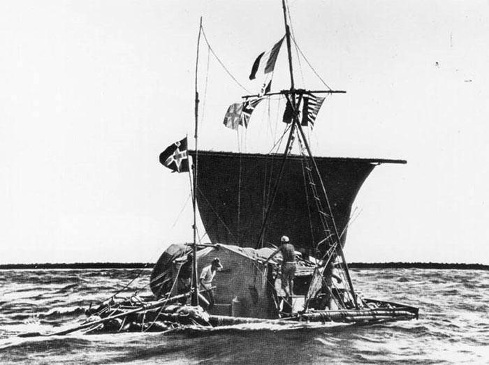 Thor Heyerdahl and his wild adventure across the ocean in a homemade boat Picture 3