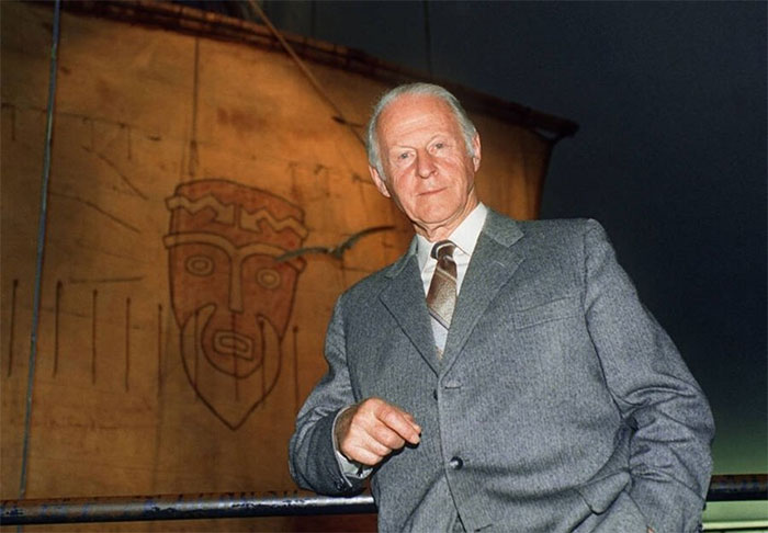 Thor Heyerdahl and his wild adventure across the ocean in a homemade boat Picture 5