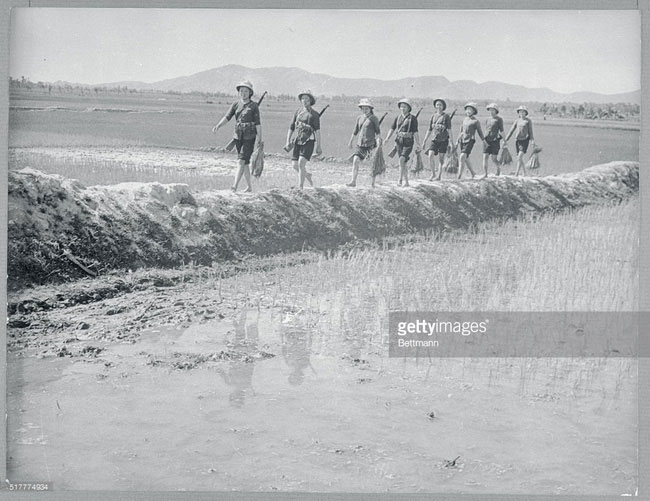 Picture 10 of Timeless historical photos of Vietnamese female soldiers.