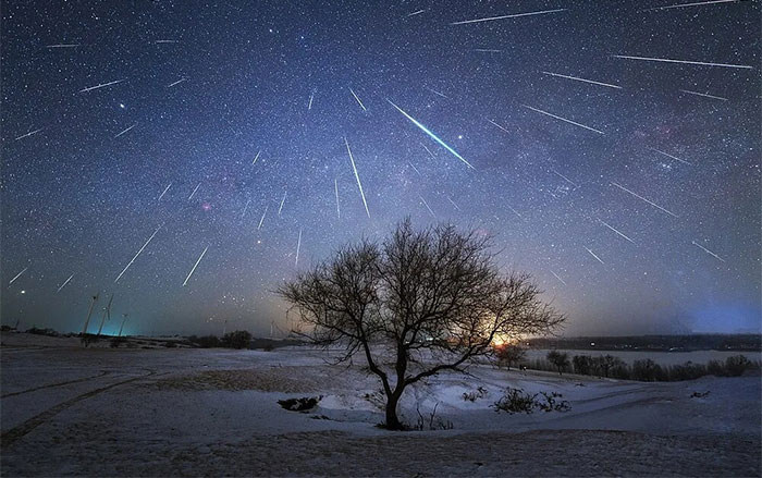 Picture 1 of Today, Vietnam welcomes the biggest meteor shower of the year