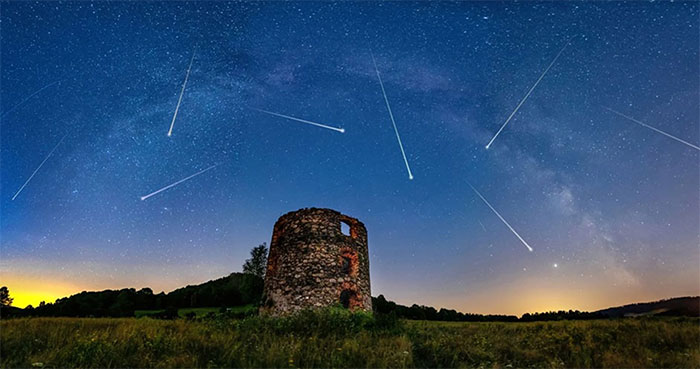 Picture 1 of Tonight, Vietnam welcomes the maximum meteor shower from the 'giant of Oort'