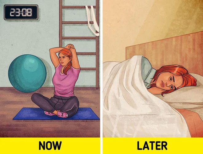 Picture 4 of Top 5 extremely common habits before bed, seemingly normal but have unexpected harmful effects